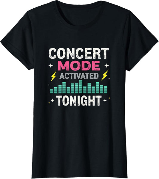 Concert Mode Activated Tonight Music Design