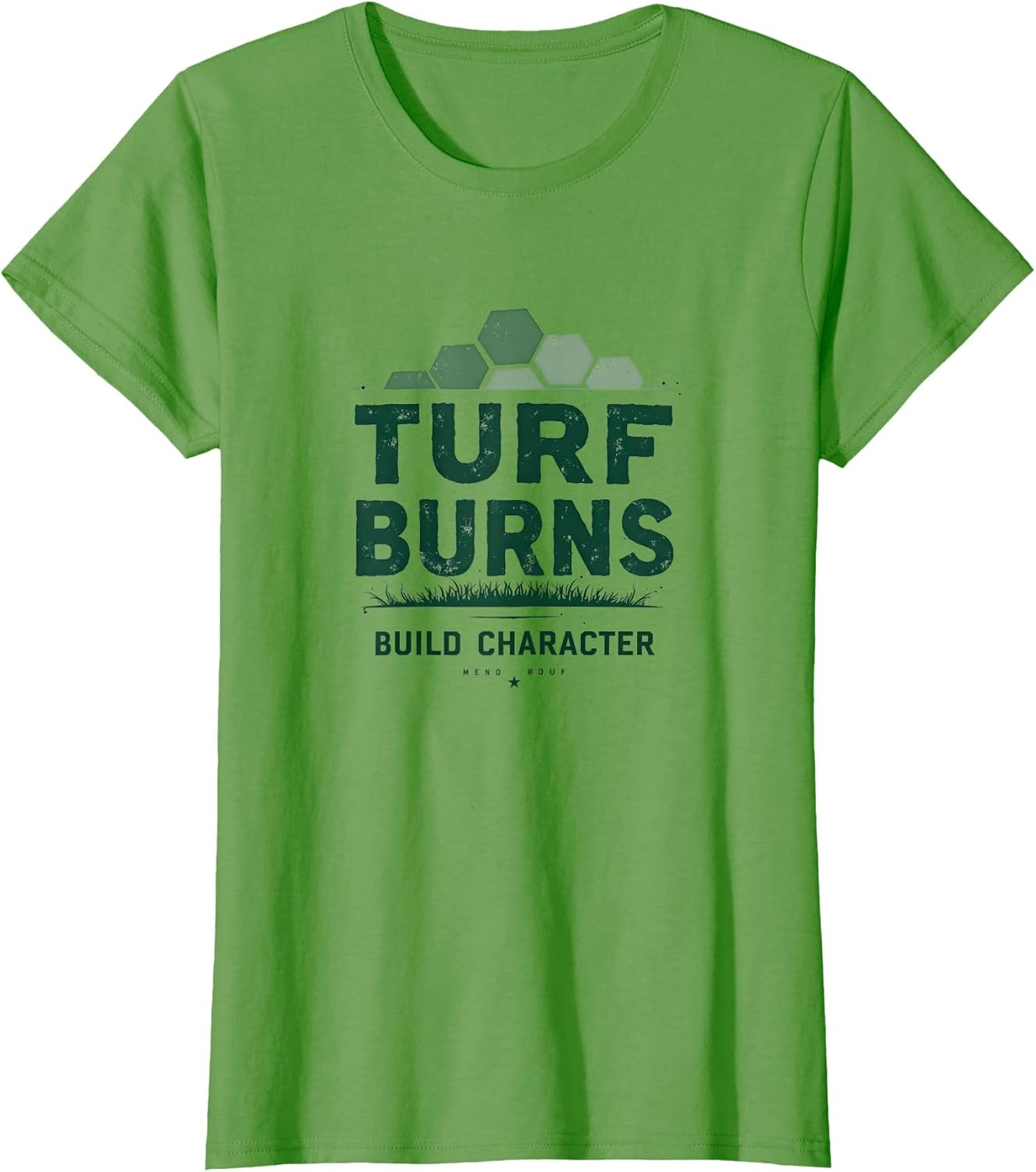 Turf Burns Build Character Football Design