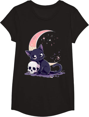 Goth Pastel Cute Creepy Kawaii Cat Kitten