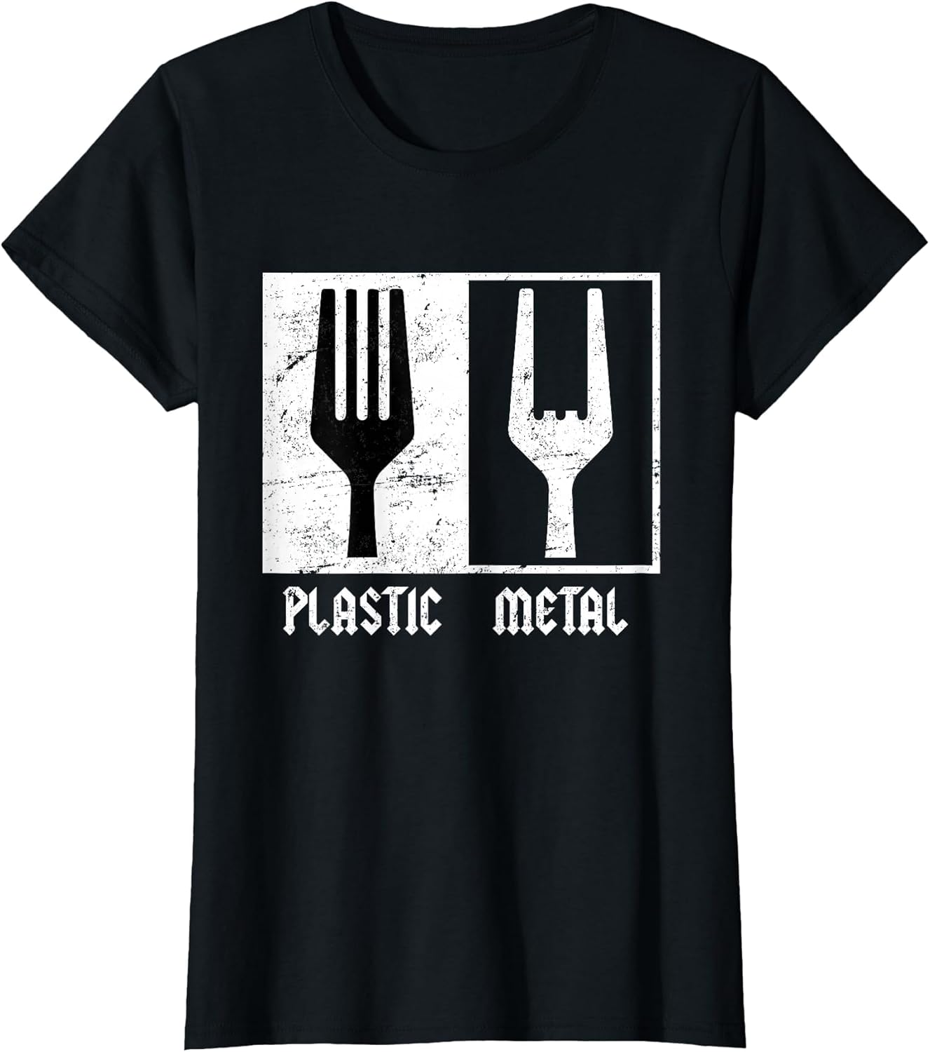 Heavy Metal Plastic Fork Plastic Fork Funny Rock Music