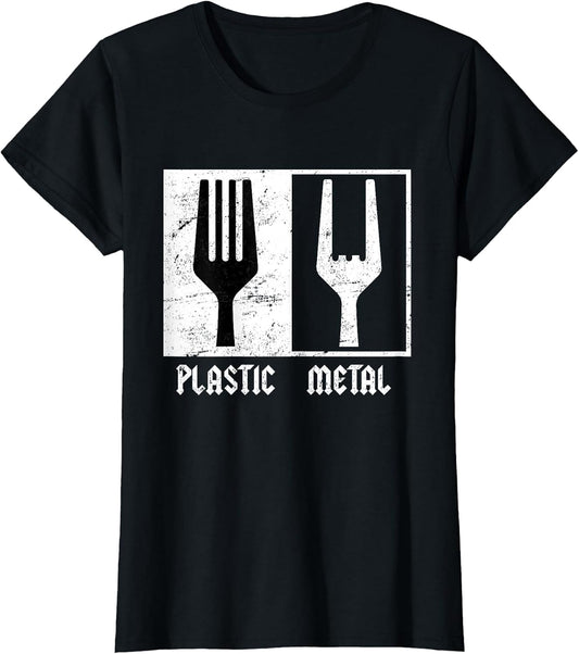 Heavy Metal Plastic Fork Plastic Fork Funny Rock Music