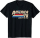 America 1776 Patriotic Vintage USA Flag Retro 4th of July
