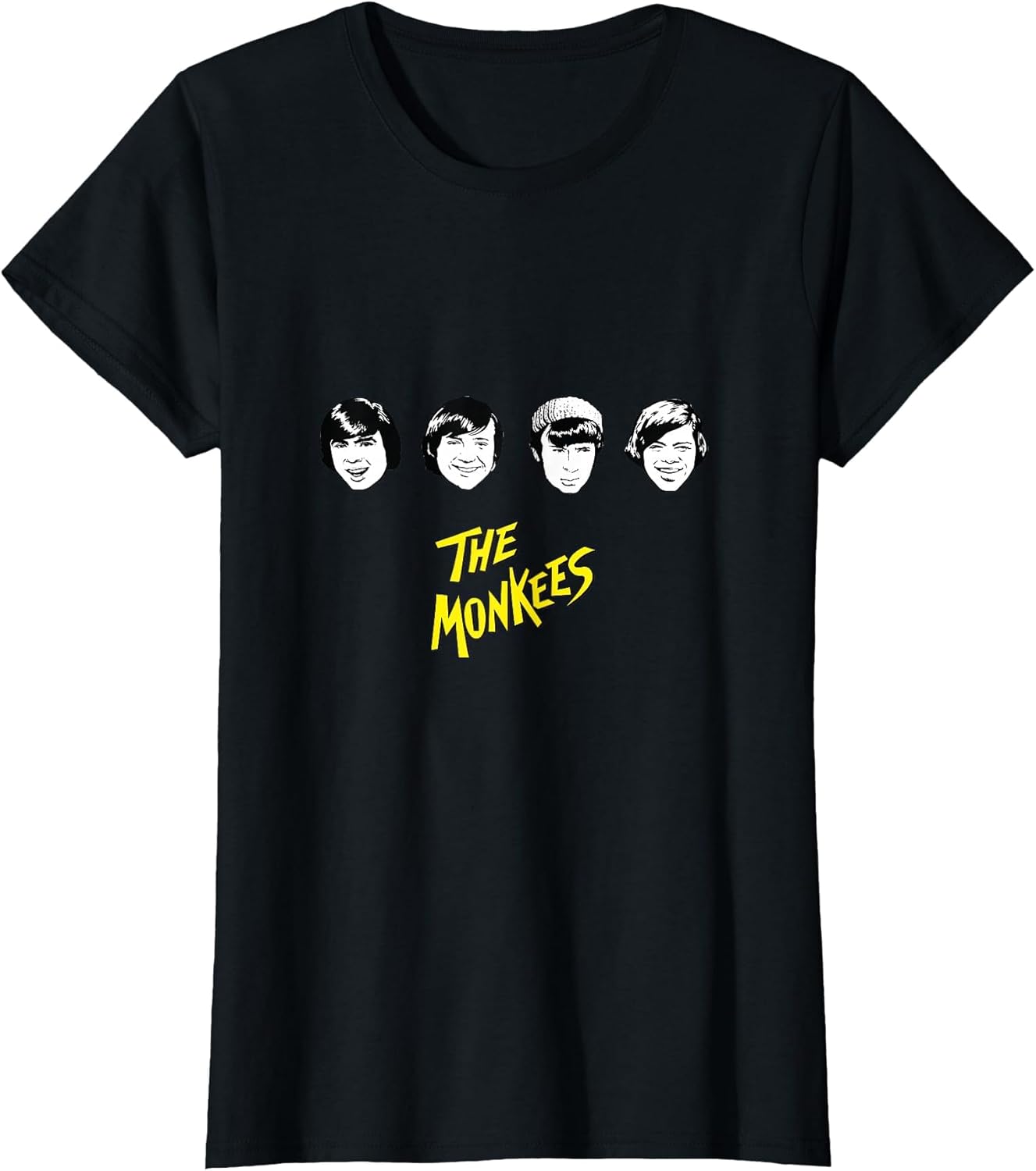 The Monkees B&W Faces