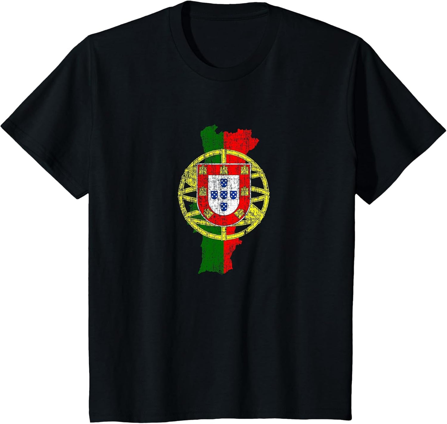 Portuguese Map and Flag Keepsake - Portugal