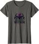 Power Comes From Within Gym Motivation Design