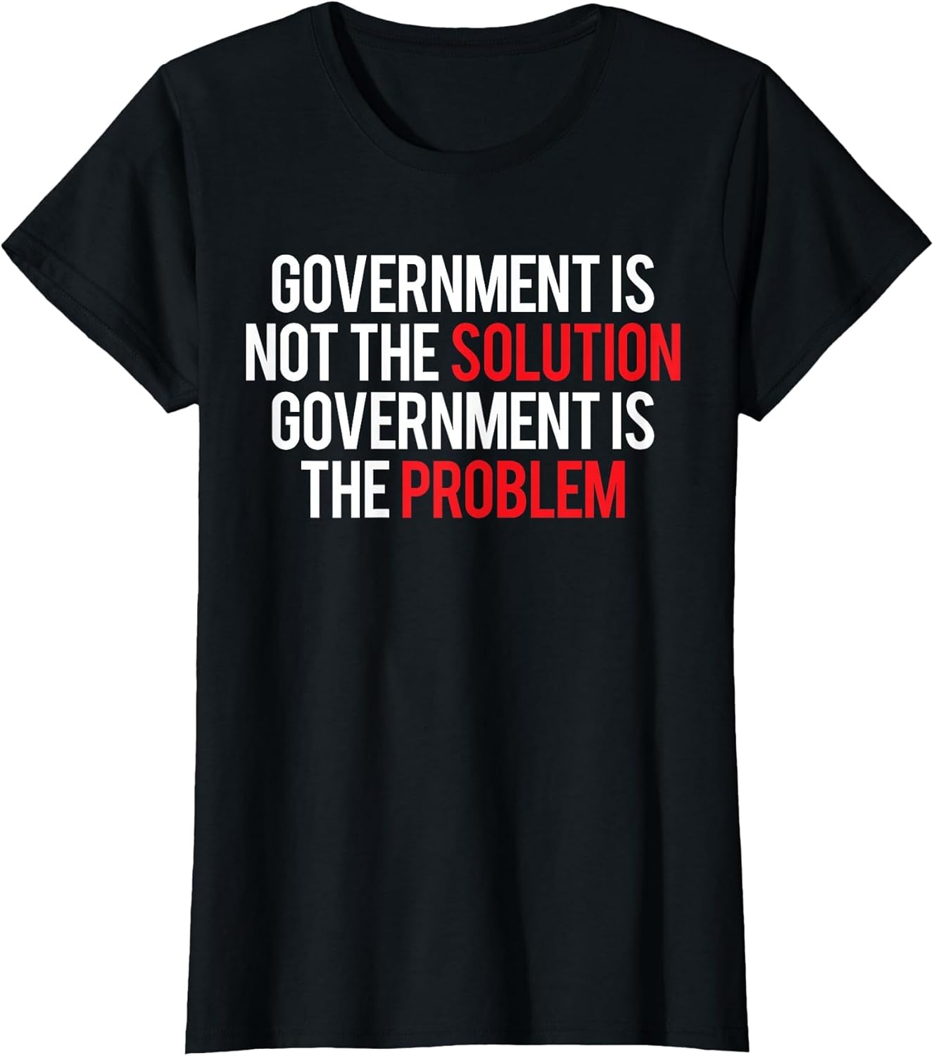 Government is Not The Solution Government is The Problem
