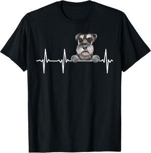 Funny Dog Heartbeat for Miniature Schnauzer Lovers