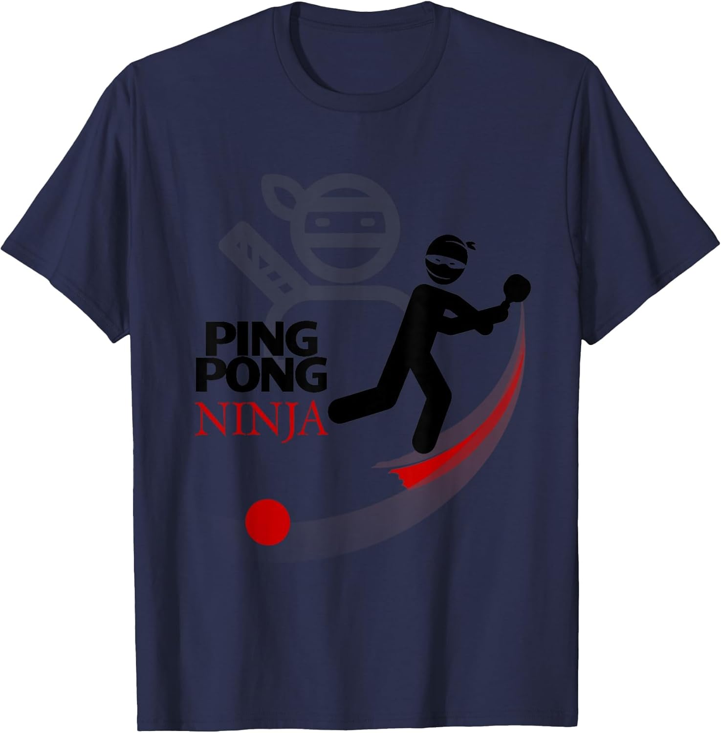 Ping Pong Ninja Cool Funny Table Tennis Player Gift