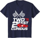 Two Fast 2 Curious Race Car 2nd Birthday Toddler Boy Girl