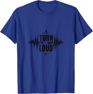 Turn It Up Loud Boom Box Music Design