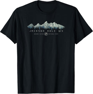 Grand Teton National Park Retro