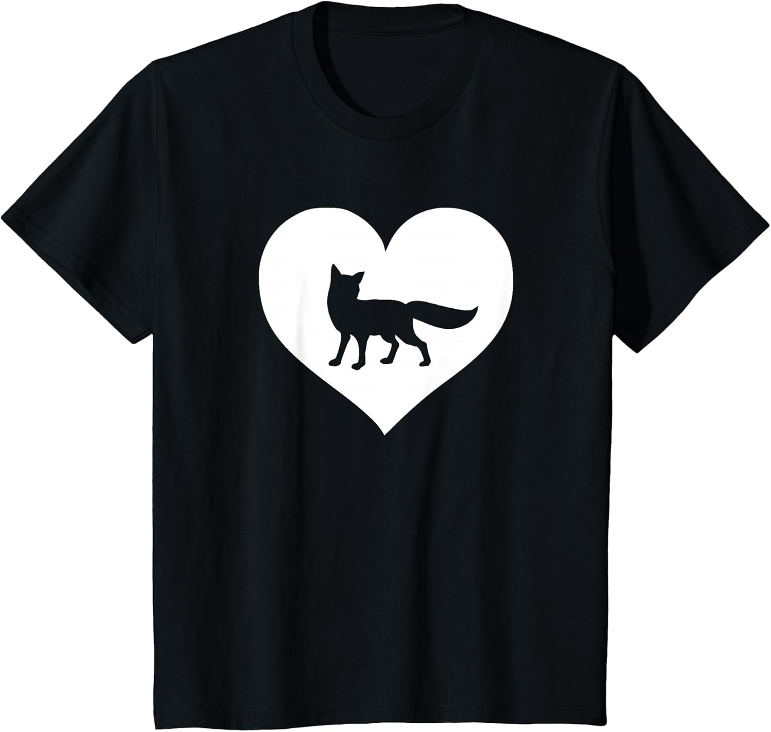 A Cute Purple or Pink Fox , Youth, Black, Medium