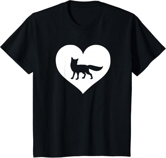 A Cute Purple or Pink Fox , Youth, Black, 3T