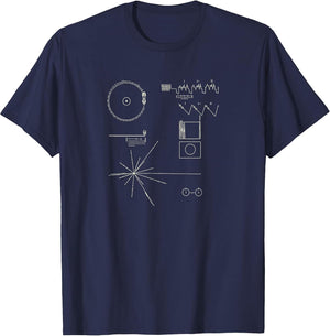 Voyager Golden Record NASA T Shirt