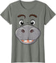 Funny Hippopotamus Hippo Face Cosplay DIY Costume Halloween
