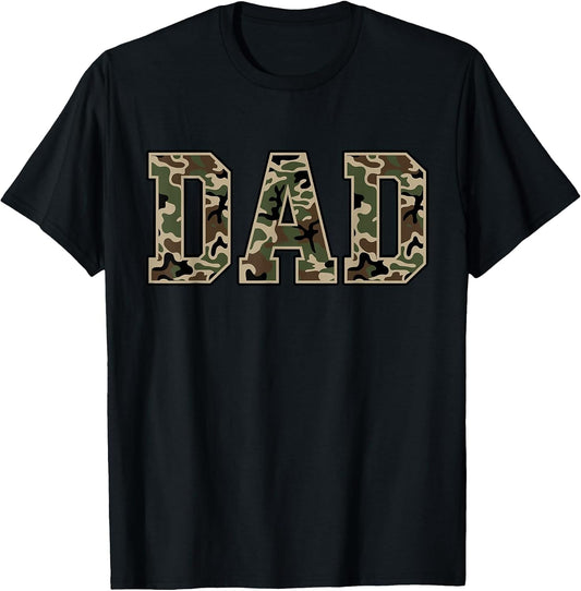 Vintage Camo Duck Hunting Dad Old Camo Dad