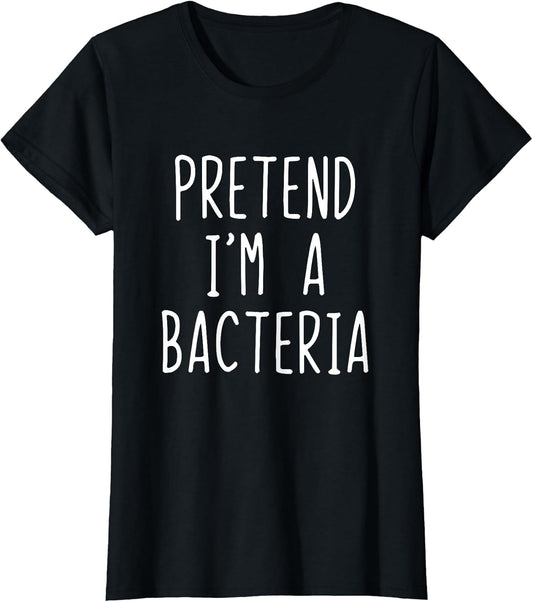 Pretend I'm A Bacteria Costume Halloween Lazy Adult Kids
