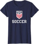 United States Soccer Icon Navy USMNT Officially Licensed
