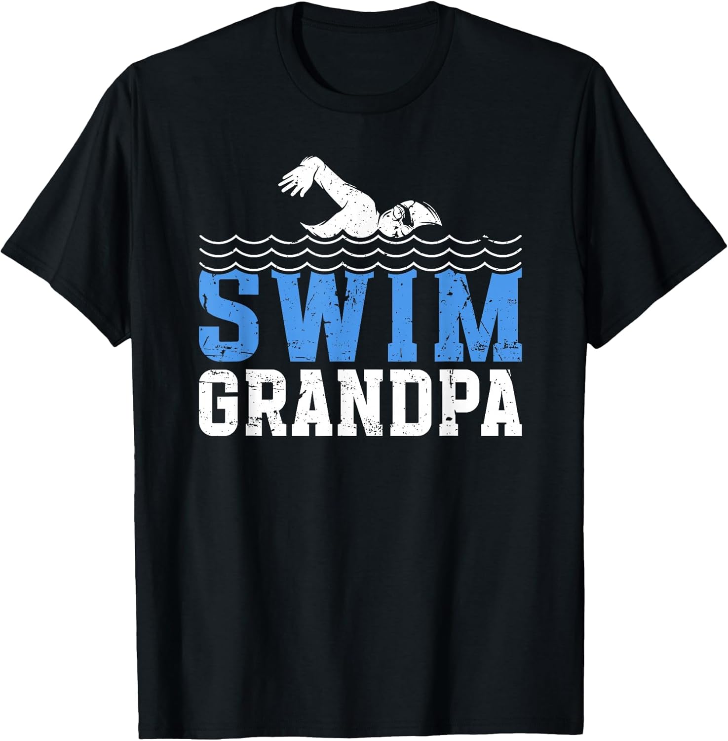 Swim Grandpa of A Swimmer Grandfather Swimming Grandpa