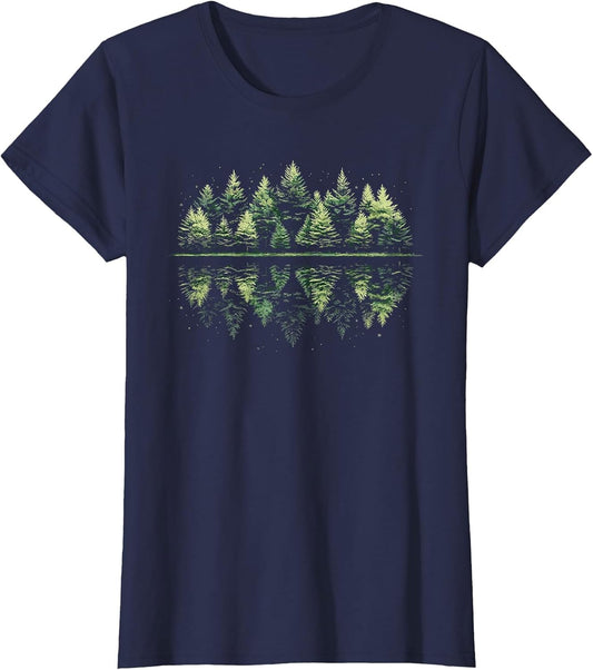 Nature Reflection Forest Trees Outdoor Wildlife