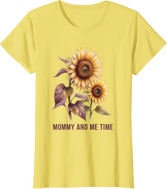 Mommy And Me Time Mom Son Matching Design