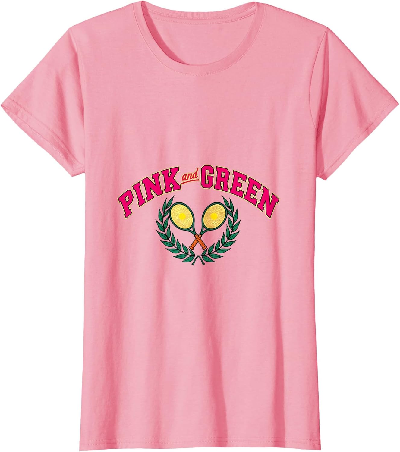 Pink and Green Preppy Classic Style Design