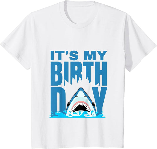Blue Shark Birthday Shark Bite Its My Birthday Girls Boys