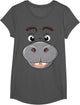 Funny Hippopotamus Hippo Face Cosplay DIY Costume Halloween
