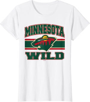 Minnesota Wild Stripe White Officially Licensed