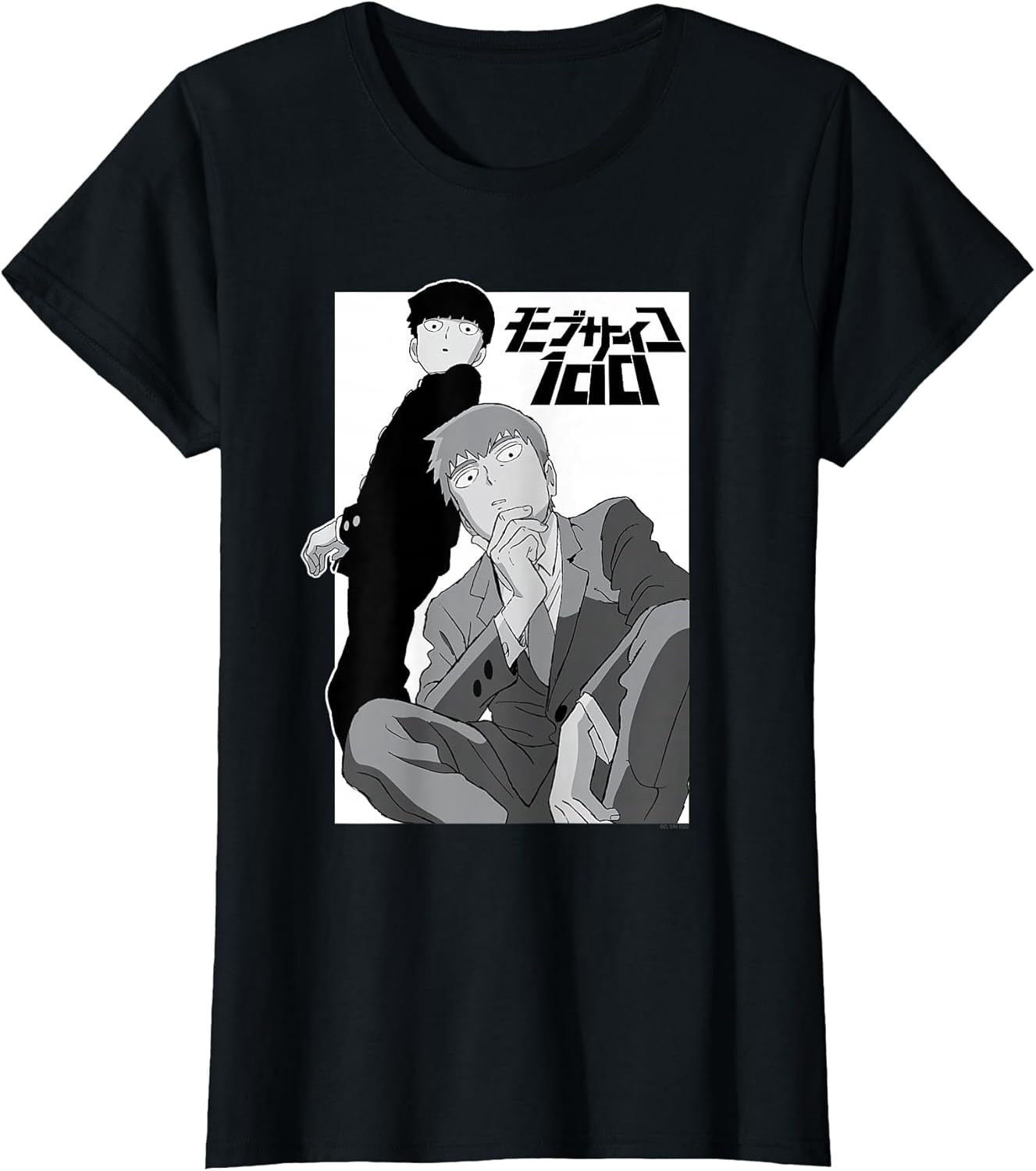 Mob Psycho 100 Black and White Shigeo and Arataka Anime