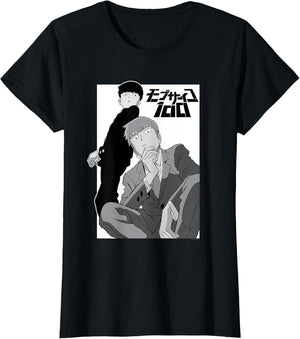 Mob Psycho 100 Black and White Shigeo and Arataka Anime