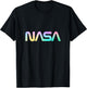 80's Vintage NASA Worm Logo - Rainbow Gradient