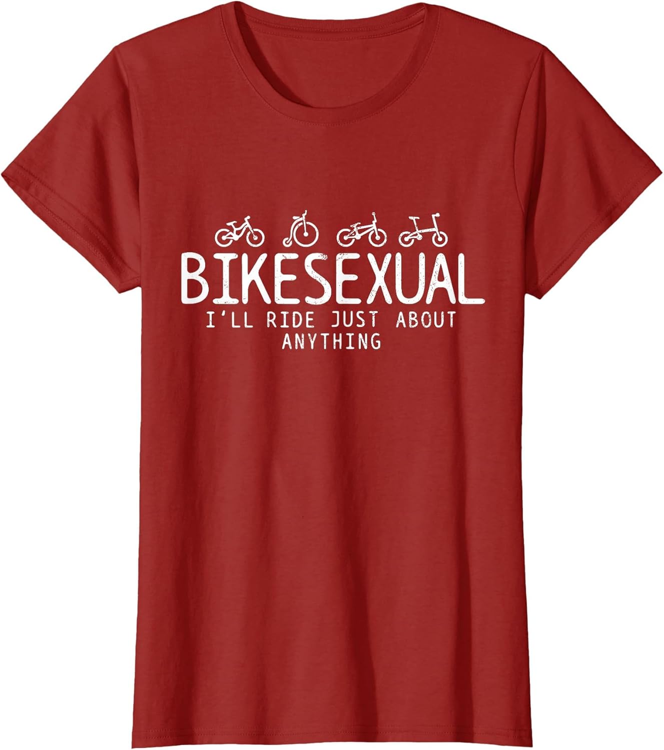 Bikesexual - Funny Bicycle Bike Cycling Shirt Gift