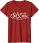Bikesexual - Funny Bicycle Bike Cycling Shirt Gift