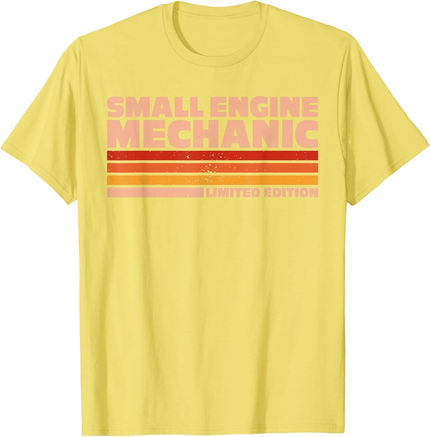 Small Engine Mechanic Retro Sunrise