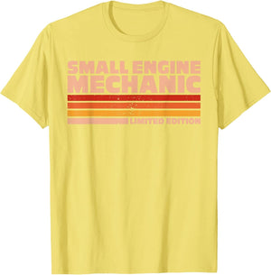 Small Engine Mechanic Retro Sunrise