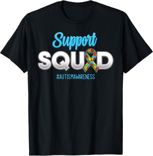 Support Squad Autism Awareness Proud Supporter Men Women Kid