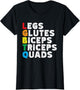 LGBTQ Legs Glutes Biceps Triceps Quads Gay Gym Exercise