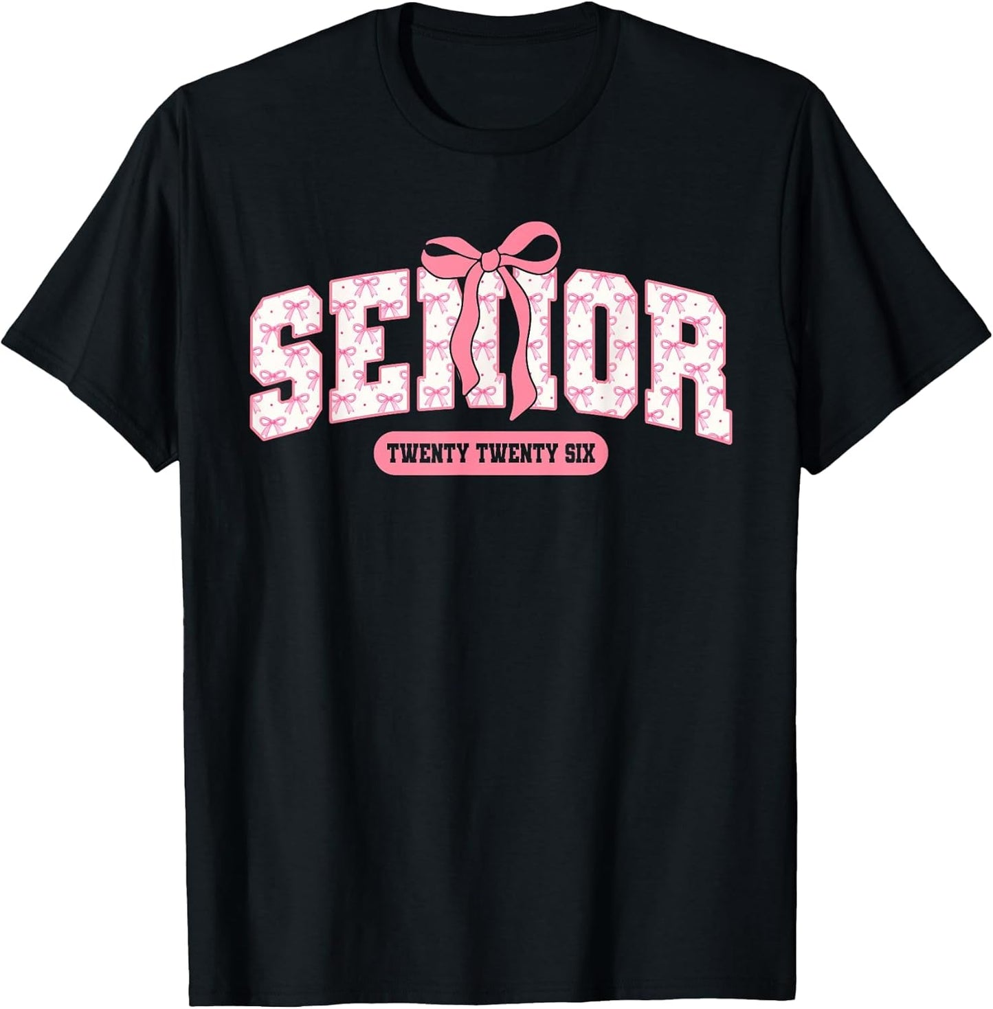 Senior 2026 Pink Coquette Bow Graduation Her Graduate Girl