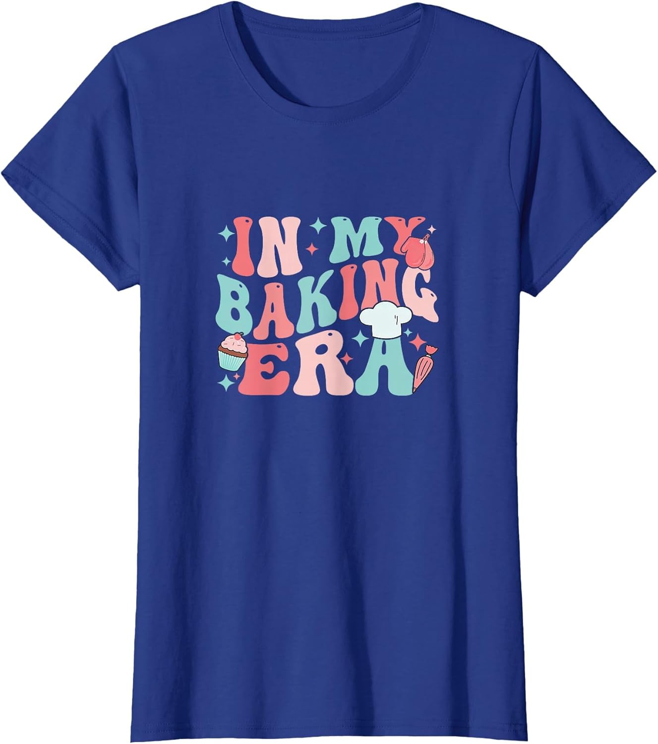 in My Baking Era Groovy Funny Baker Bake Bakers Bread Chef