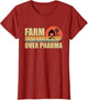 Farm Over Pharma Family Farming Mom Dad Grandpa Vintage