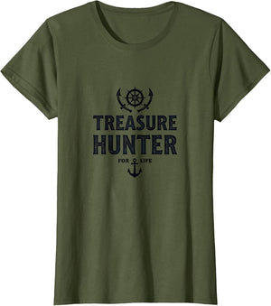 Treasure Hunter For Life Pirate Adventure Design