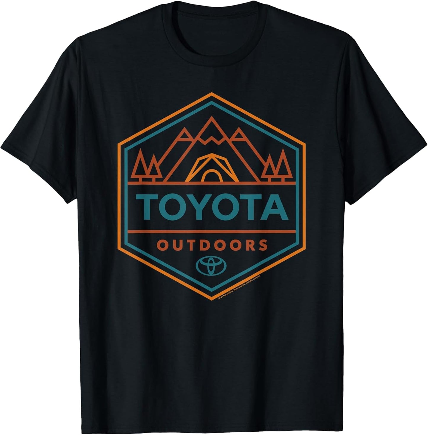 Toyota Outdoors Art Line Big Chest Logo