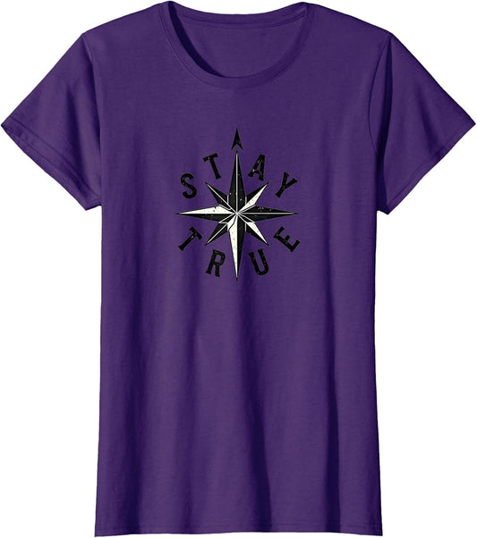 Stay True Compass Star Inspirational