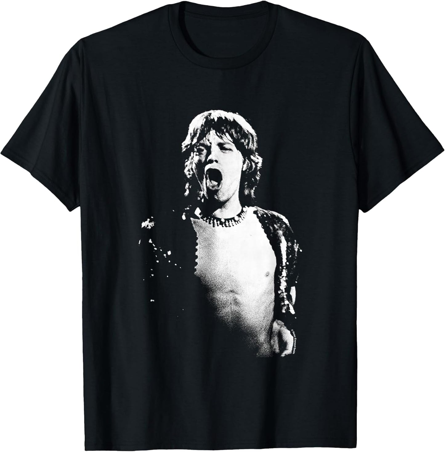 Mick Jagger 1971 Rolling Stones Live by Everard Smith