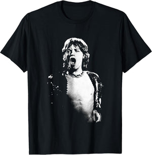 Mick Jagger 1971 Rolling Stones Live by Everard Smith