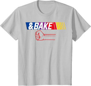 Dad Kid Matching Shake and Bake, Bake