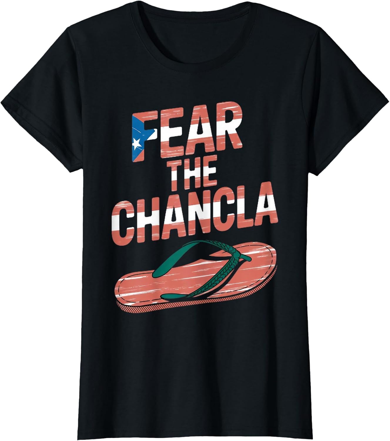 Flip Flop Puerto Rico Rican Spanish Mom Fear The La Chancla