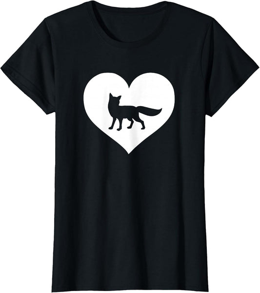 A Cute Purple or Pink Fox , Women, Black, 3X-Large