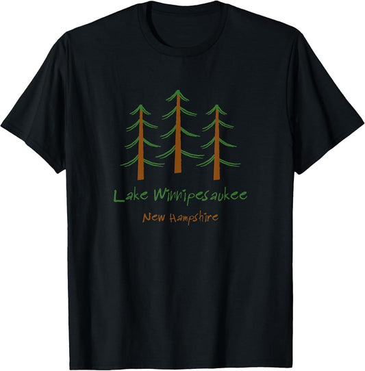 New Hampshire - Lake Winnipesaukee - Minimalist Trees